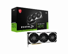 Tarjeta De Video Msi Geforce Rtx 4070 Ventus 3x 12g Oc, 12 Gb, Gddr6x